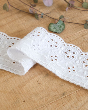 Galon Broderie Anglaise Lily - Mercerine
