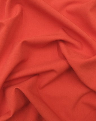 Tissu jupe pantalon rouge Tabata - Mercerine