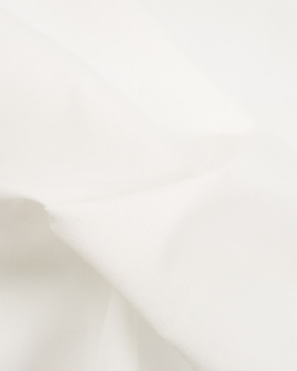 Voile de coton ivoire OekoTex - Mercerine
