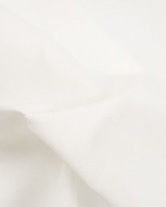 Voile de coton ivoire OekoTex - Mercerine