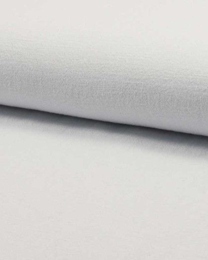  Tissu Lin  blanc -  Mercerine