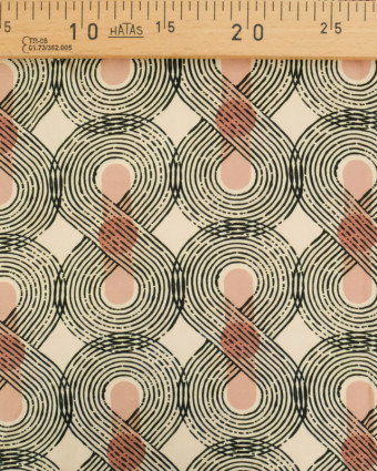 Tissu Viscose Twill Psyche Cappucino - Mercerine