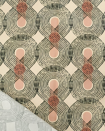 Tissu Viscose Twill Psyche Cappucino - Mercerine