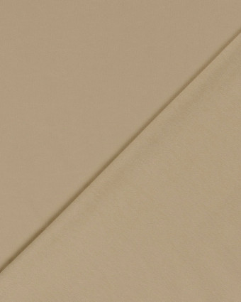 Tissu Jersey Epais Doux Beige - Mercerine