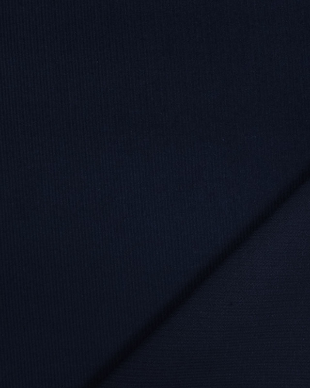 Velours Milleraies Auguste Navy - Mercerine
