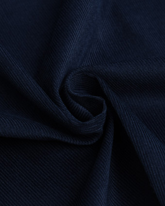 Velours Milleraies Auguste Navy - Mercerine