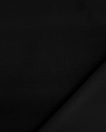 Velours Milleraies Auguste Noir - Mercerine