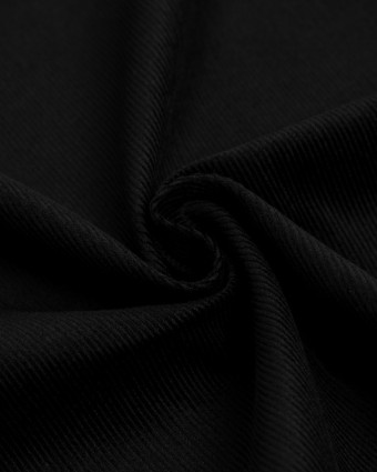 Velours Milleraies Auguste Noir - Mercerine