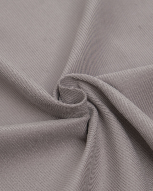 Velours Milleraies Auguste Gris - Mercerine