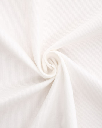 Velours Milleraies Auguste Blanc - Mercerine