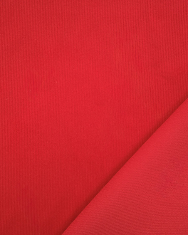 Velours Milleraies Auguste Rouge - Mercerine