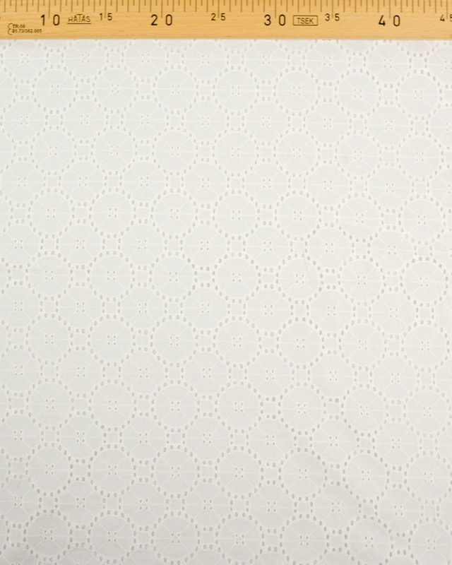 Broderie Anglaise écru Oriental Palace - Mercerine