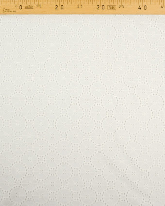 Broderie Anglaise écru Oriental Palace - Mercerine