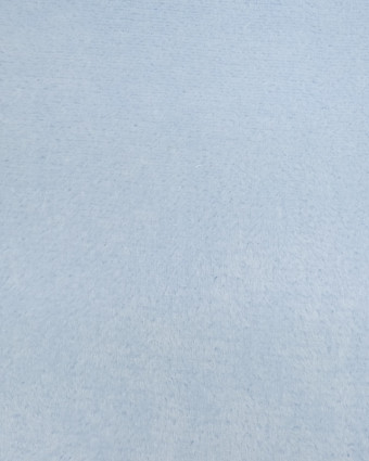 Tissu polaire bleu ciel uni Leandro - Tissu oeko-tex - Mercerine