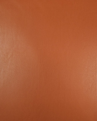 Tissu simili cuir terracotta jupe et pantalon - Mercerine