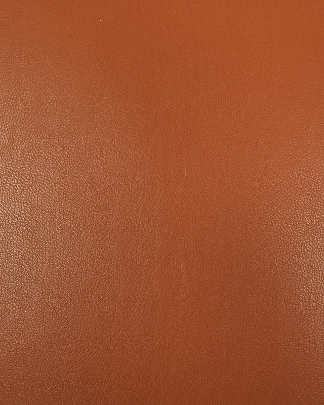 Tissu simili cuir terracotta jupe et pantalon - Mercerine