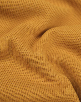 Maille Lourde Petite Cote moutarde - 10cm