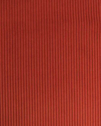 Velours Côtelé Ameublement Belém Terracotta - Mercerine