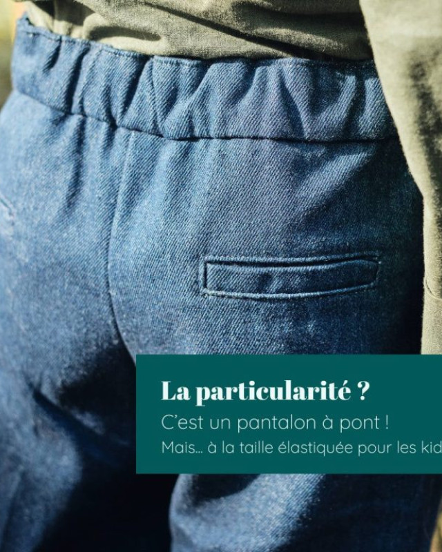 Patron Pantalon - Fauvette Kids - Instinct Couture - Mercerine