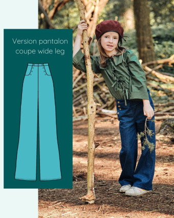 Patron Pantalon - Fauvette Kids - Instinct Couture - Mercerine