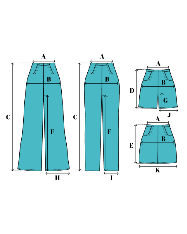 Patron Pantalon - Fauvette Kids - Instinct Couture - Mercerine