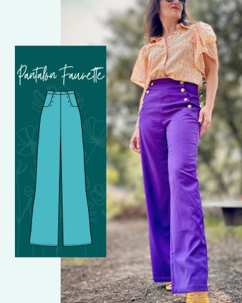 Pantalon Fauvette - Instinct Couture