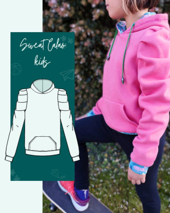 Patron Sweat Calao Kids - Instinct Couture - Mercerine