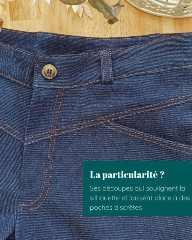 Patron Pantalon Lyria - Instinct Couture - Mercerine