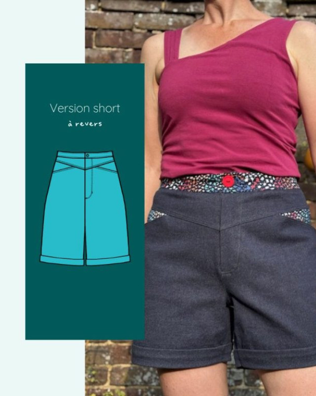 Patron Pantalon Lyria - Instinct Couture - Mercerine