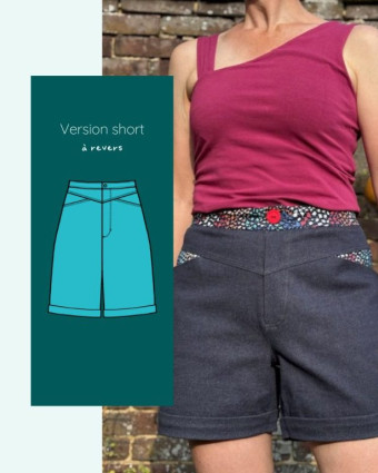 Patron Pantalon Lyria - Instinct Couture - Mercerine
