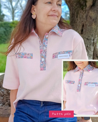 Patron Polo Galah - Instinct Couture - Mercerine