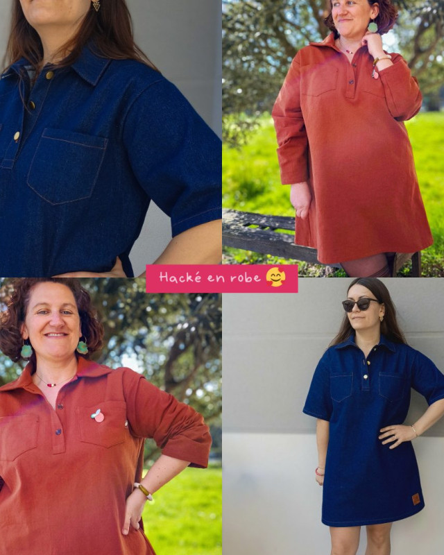 Patron Polo Galah - Instinct Couture - Mercerine