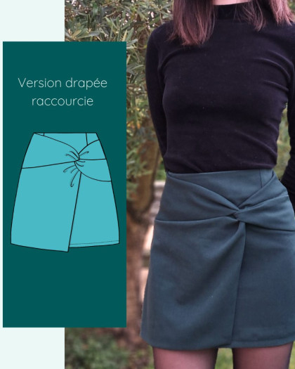 Patron Jupe Amazilia - Instinct Couture -Mercerine