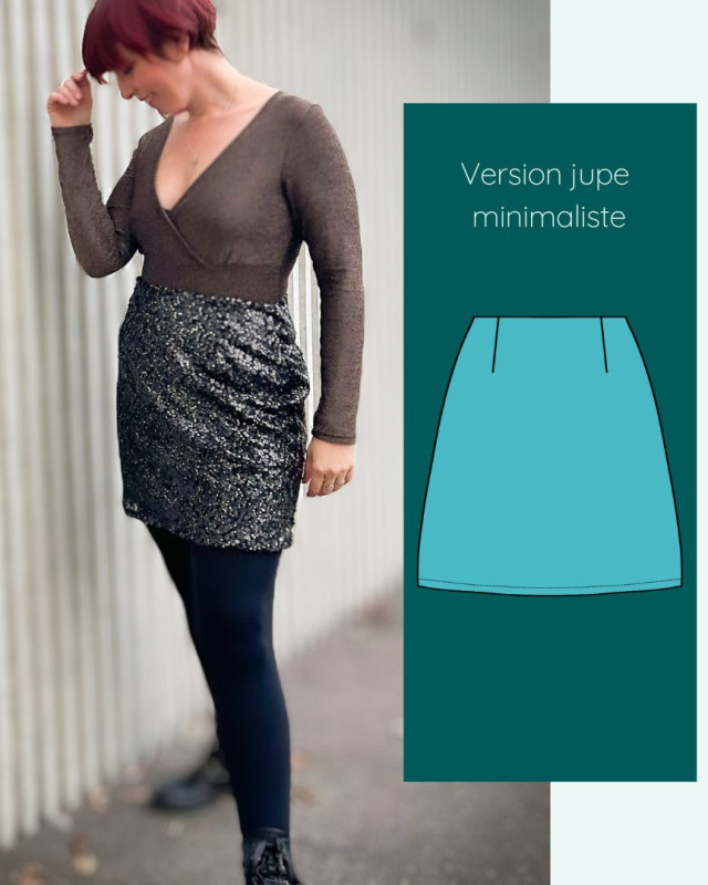 Patron Jupe Amazilia - Instinct Couture - Mercerine