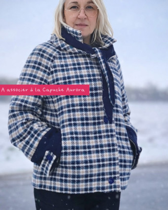 Patron Manteau Ocelot - Instinct Couture - Mercerine