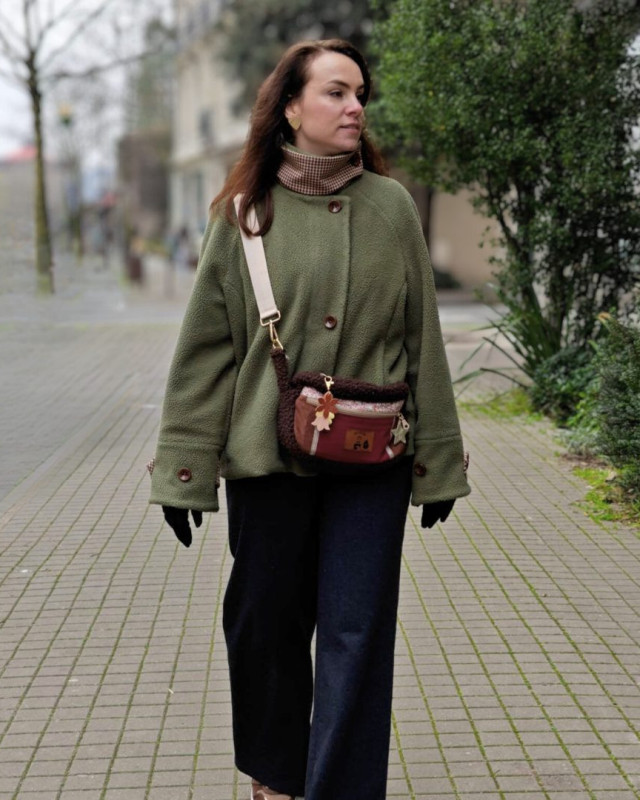 Patron Manteau Ocelot - Instinct Couture - Mercerine
