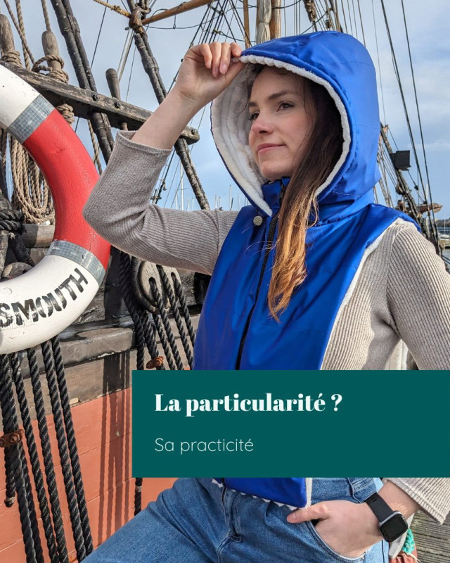 Patron Capuche Beira - Instinct Couture - Mercerine