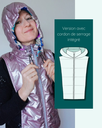 Patron Capuche Beira - Instinct Couture - Mercerine