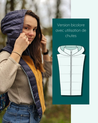 Patron Capuche Beira - Instinct Couture - Mercerine