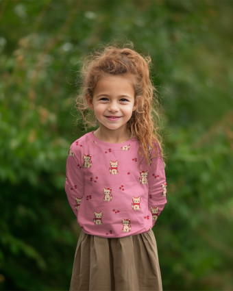 Jersey de Coton Petit Chat Pailleté Blanc - Mercerine