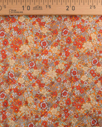 Tissu Matelassé Double Face Champête Rose Pêche  - Mercerine