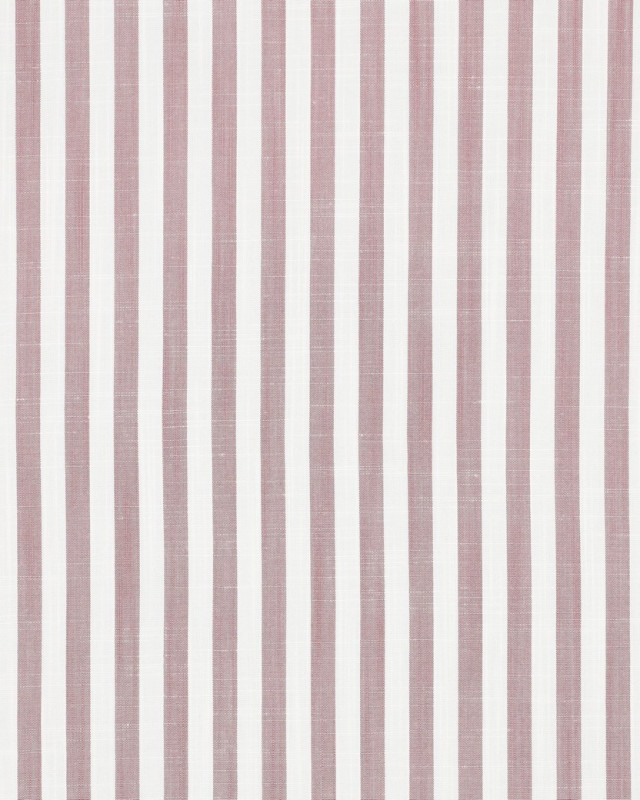 Tissu Viscose à Rayures Roses - Mercerine