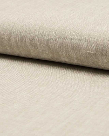  Tissu Lin chiné  beige -  Mercerine