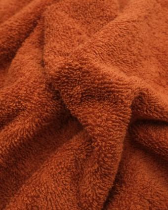 Tissu éponge Terracotta - Mercerine