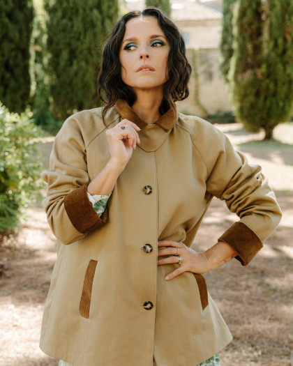 Patron Manteau ROMAN - Maison Fauve - Mercerine