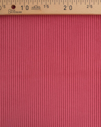 Velours Côtelé Ameublement Belém Framboise - Mercerine