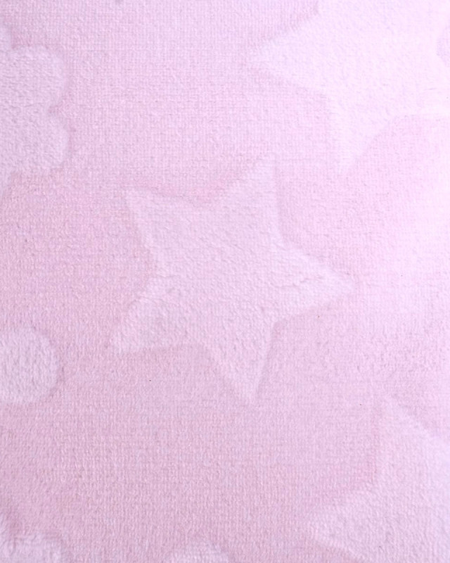 Tissu Polaire Motif Etoile et Nuages - Mercerine