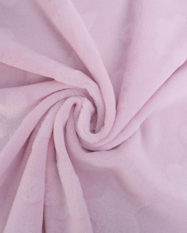 Tissu Polaire Motif Etoile et Nuages - Mercerine