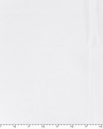 Tissu Nid D'Abeille Blanc Optique - Mercerine