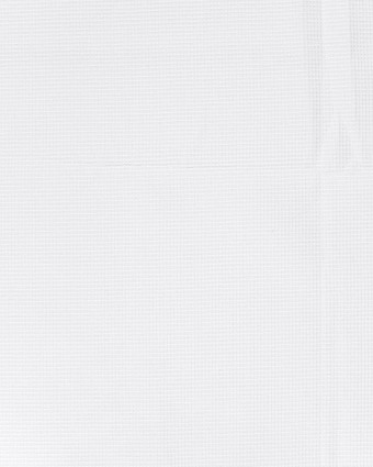 Tissu Nid D'Abeille Blanc Optique - Mercerine